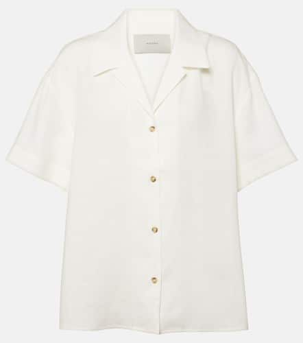 Asceno Prague linen bowling shirt - Asceno - Modalova