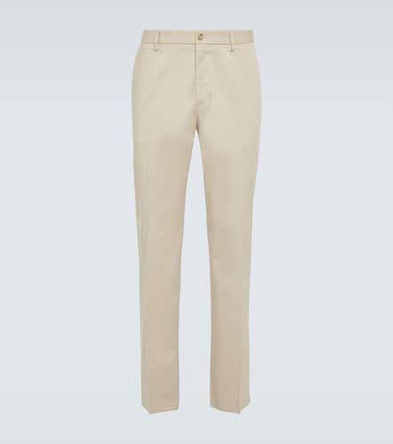 Pantalon chino en coton mélangé - Dolce&Gabbana - Modalova
