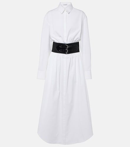 Alaïa Abito chemisier in popeline di cotone - Alaia - Modalova