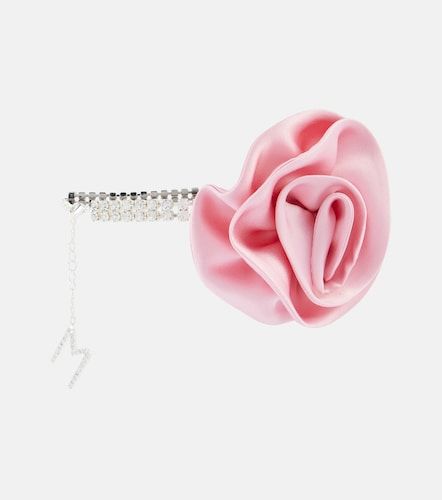 Choker con applicazioni floreali - Magda Butrym - Modalova