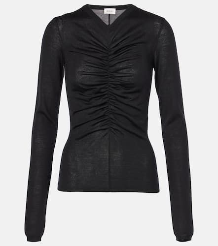 Top in cashmere, lana e seta - Saint Laurent - Modalova