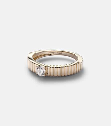 Cher 14kt ring with diamonds - Stone and Strand - Modalova