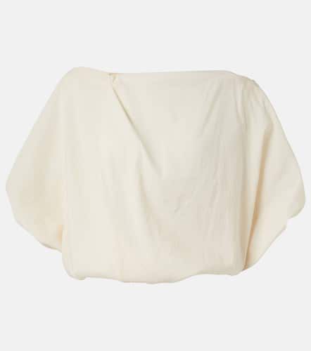 Niles cotton and silk organza top - Khaite - Modalova