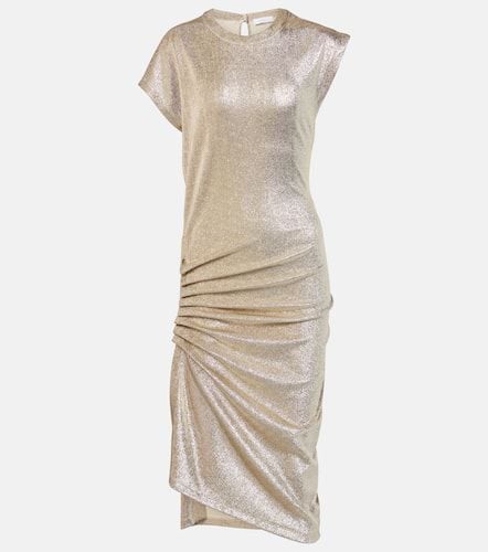 Asymmetric draped midi dress - Rabanne - Modalova