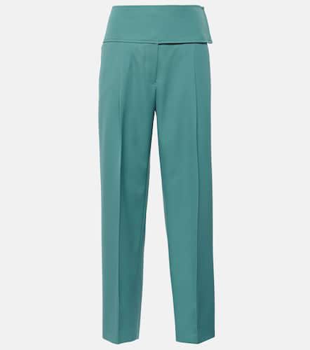 Pleated wool wide-leg pants - Jil Sander - Modalova