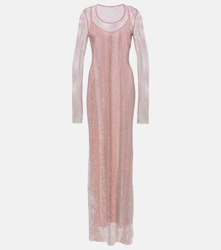 Abito lungo in mesh con decorazioni - Sportmax - Modalova