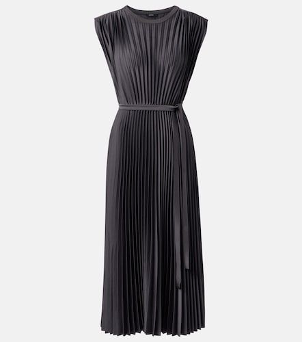 Vestido midi Volta de satén plisado - Joseph - Modalova