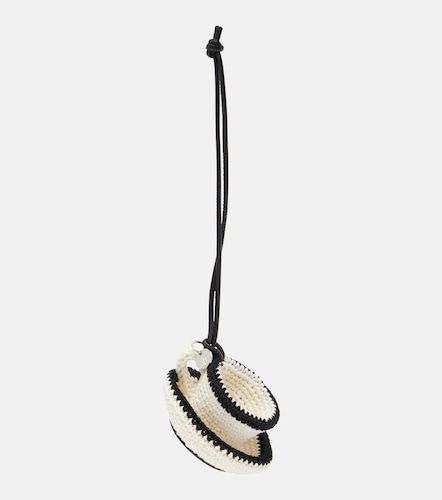 Ciondolo da borsa Teacup in crochet - JW Anderson - Modalova