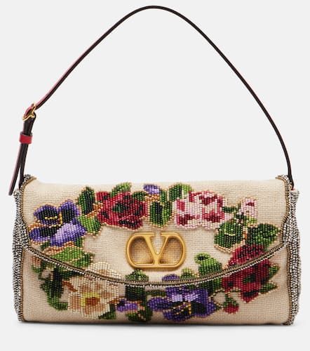 Vain Soft Small beaded shoulder bag - Valentino Garavani - Modalova
