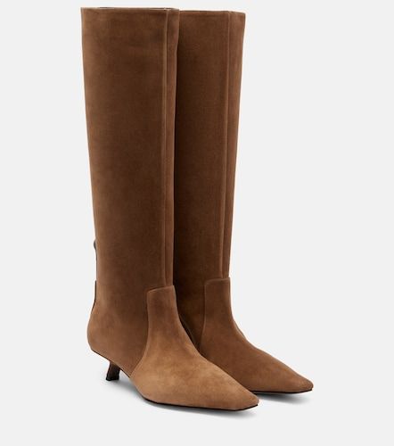 Botas altas de ante con cuentas Monili - Brunello Cucinelli - Modalova