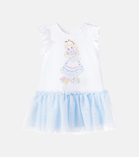 Bebé - vestido de algodón estampado - Monnalisa - Modalova