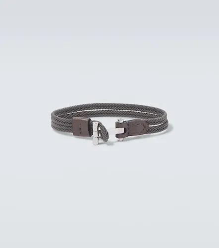 Tom Ford Pulsera trenzada con piel - Tom Ford - Modalova