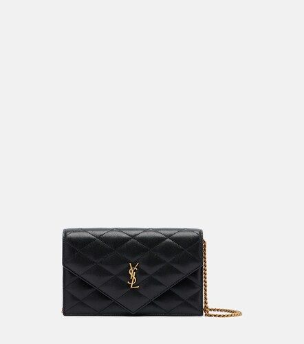 Portafoglio con tracolla Paris Mini in pelle - Saint Laurent - Modalova