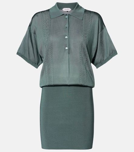 Versace Metallic-effect minidress - Versace - Modalova