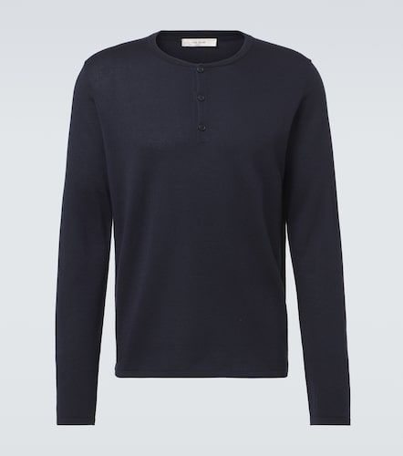 Camicia Henley Ayan in cashmere e seta - The Row - Modalova