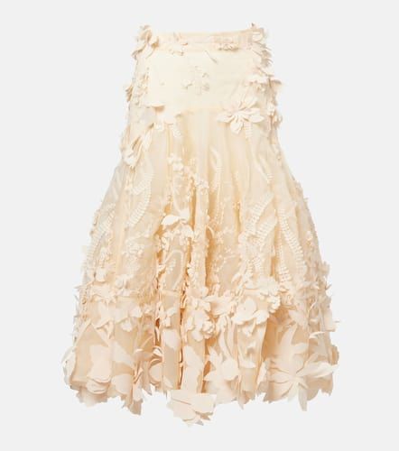 Hypnotic floral-appliquÃ© silk midi skirt - Zimmermann - Modalova