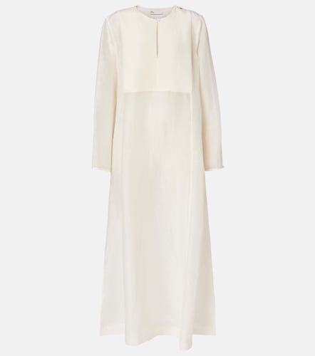 Tory Burch Caftano in lino e seta - Tory Burch - Modalova
