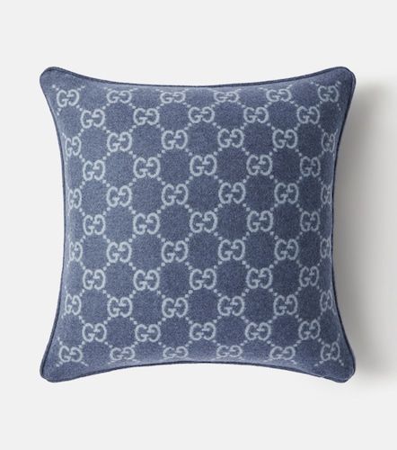 Cuscino in jacquard GG di lana e cashmere - Gucci - Modalova
