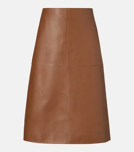 Joseph Niven leather midi skirt - Joseph - Modalova