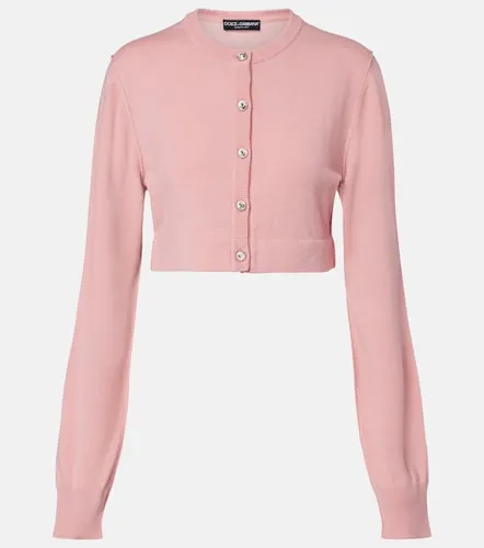 Embellished cashmere-blend cardigan - Dolce&Gabbana - Modalova