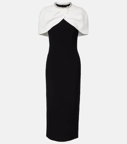 Crystal-embellished crÃªpe cocktail dress - Roland Mouret - Modalova