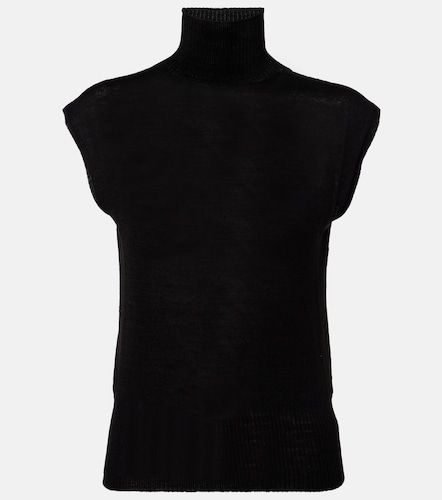 Virgin wool turtleneck top - Rick Owens - Modalova