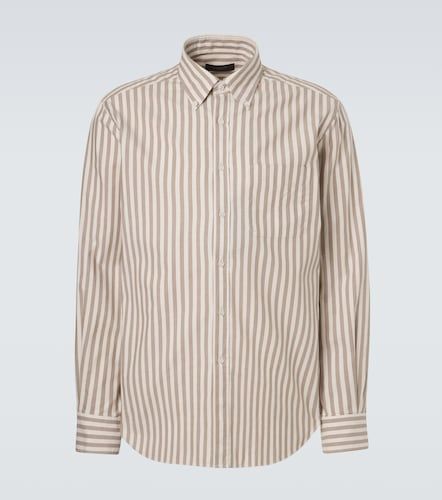 Incotex Camicia in cotone a righe - Incotex - Modalova