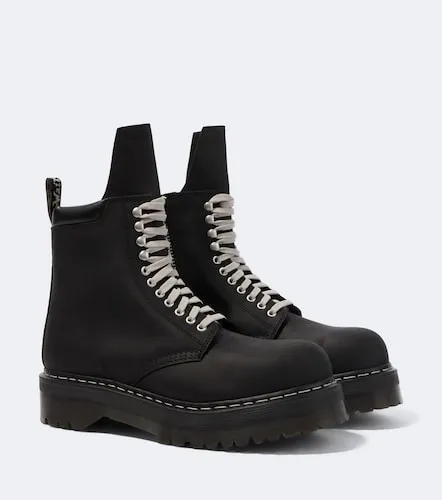 X Dr. Martens – Stivali platform Quad in pelle - Rick Owens - Modalova