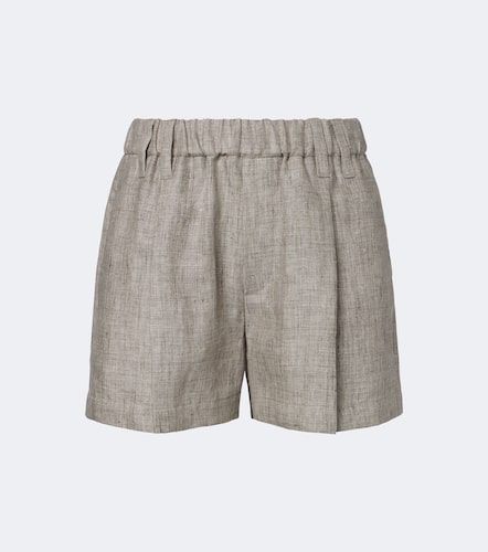 Monili linen shorts - Brunello Cucinelli - Modalova