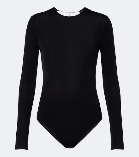 Open-back jersey bodysuit - Saint Laurent - Modalova