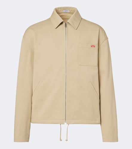 Loewe Chaqueta de sarga de algodón - Loewe - Modalova