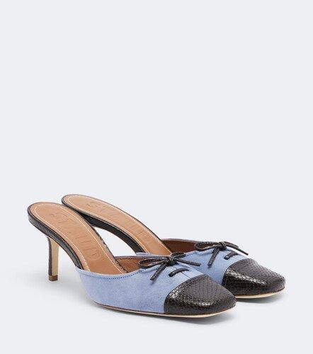 Mules Faye aus Veloursleder mit Leder - Staud - Modalova