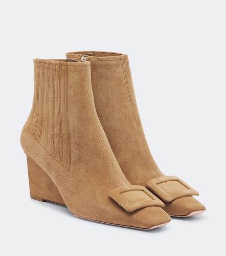 Botines con cuña Belle Vivier de ante - Roger Vivier - Modalova