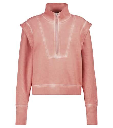 Dylan zip-up cotton sweatshirt - Veronica Beard - Modalova