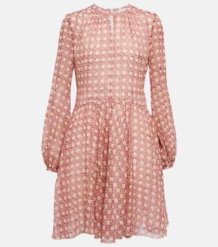 Miniabito in georgette di seta - Giambattista Valli - Modalova