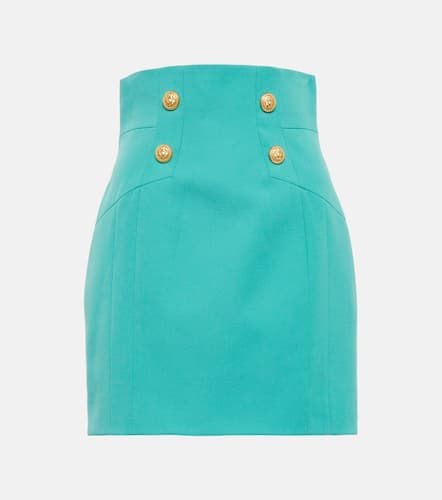 Balmain Wool miniskirt - Balmain - Modalova