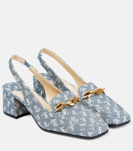 Diamond Tilda 45 denim slingback pumps - Jimmy Choo - Modalova