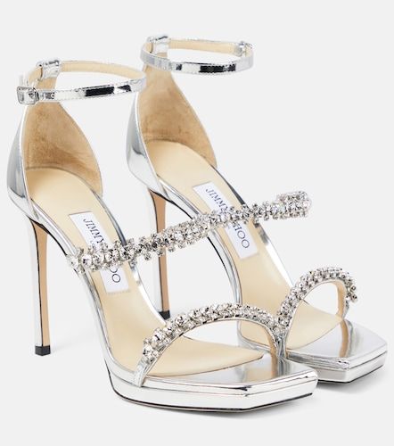 Sandali Bing in pelle con cristalli - Jimmy Choo - Modalova