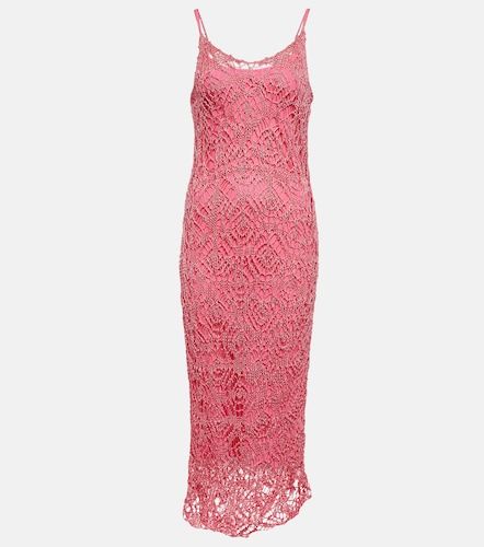 Abito lungo in maglia crochet - Tom Ford - Modalova