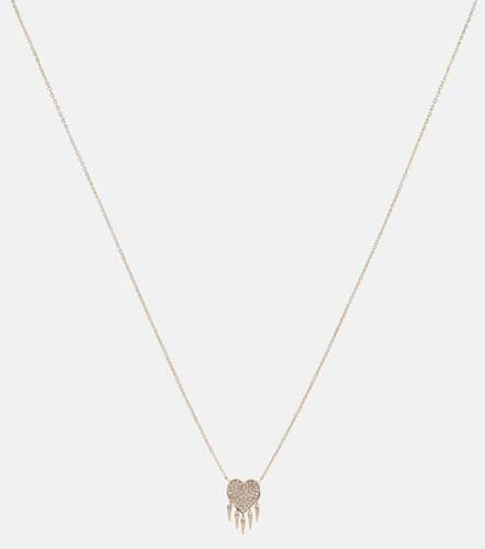 Kt necklace with diamonds - Sydney Evan - Modalova