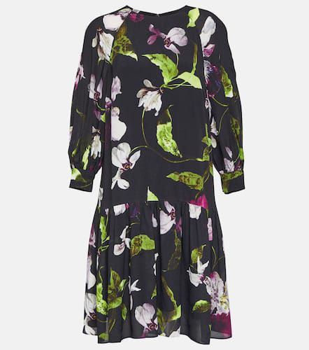 Erdem Floral crÃªpe minidress - Erdem - Modalova