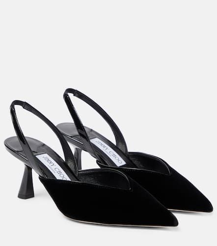 Maryanne SB 65 velvet slingback pumps - Jimmy Choo - Modalova