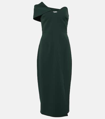 Opal asymmetric crÃªpe midi dress - Safiyaa - Modalova