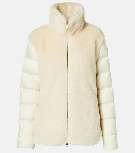 Oiron faux shearling down jacket - Moncler - Modalova