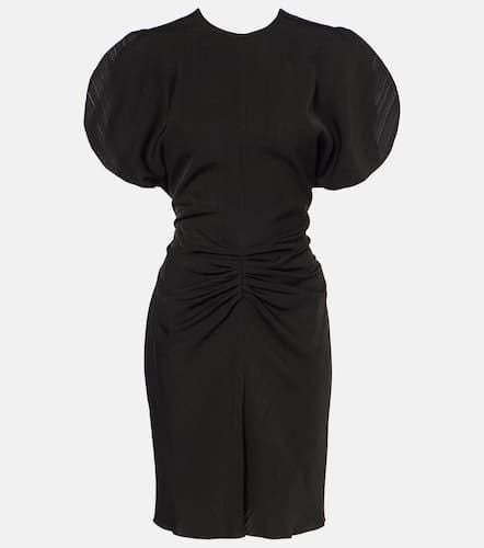 Vestido midi con mangas abullonadas - Victoria Beckham - Modalova