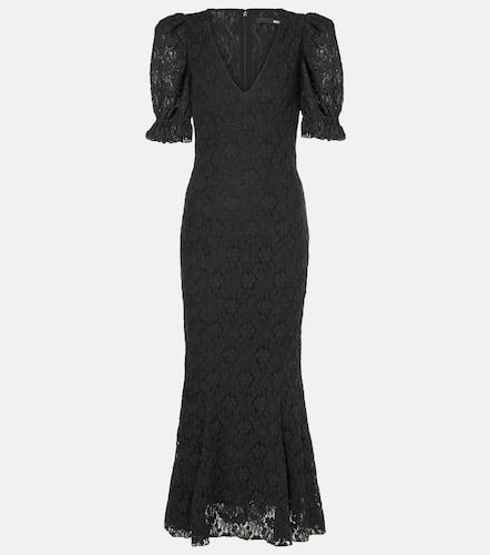 Rotate Puff-sleeve lace midi dress - Rotate - Modalova