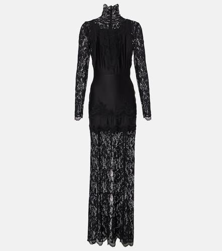 Rabanne Lace-trimmed maxi dress - Rabanne - Modalova