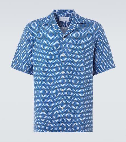 Camisa Roberto de lino estampada - Frescobol Carioca - Modalova