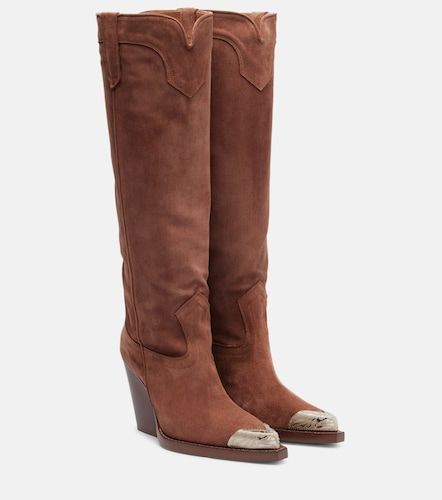 El Dorado suede cowboy boots - Paris Texas - Modalova