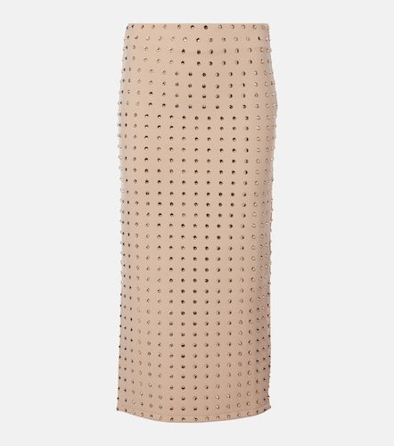 Gonna midi Nome con cristalli - Sportmax - Modalova